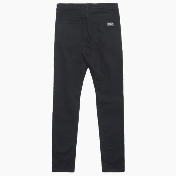 Well Known Dean Street Jeans in Jet Black Size 34 MSRP $200 - Picture 5 of 8